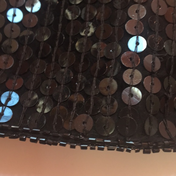 Vintage silk and sequin skirt. - Picture 5 of 5